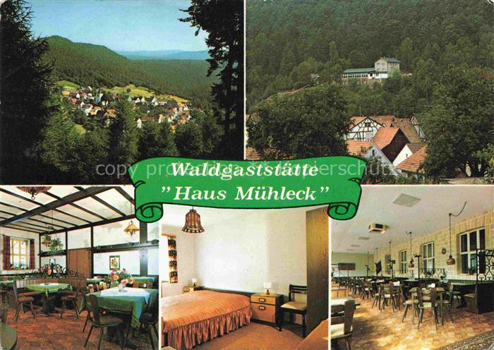 Iggelbach Waldgaststaette Haus Muehleck Gastraeume Zimmer