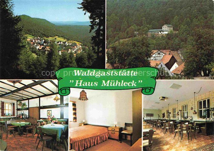 Iggelbach Elmstein Bad Duerkheim Rheinland-Pfalz Waldgaststaette Haus Muehleck G