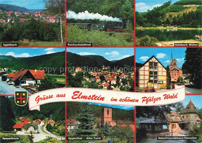 Elmstein Rheinland-Pfalz Iggelbach Kuckucksbaehnel Heimbach Weiher Speyerbrunn A