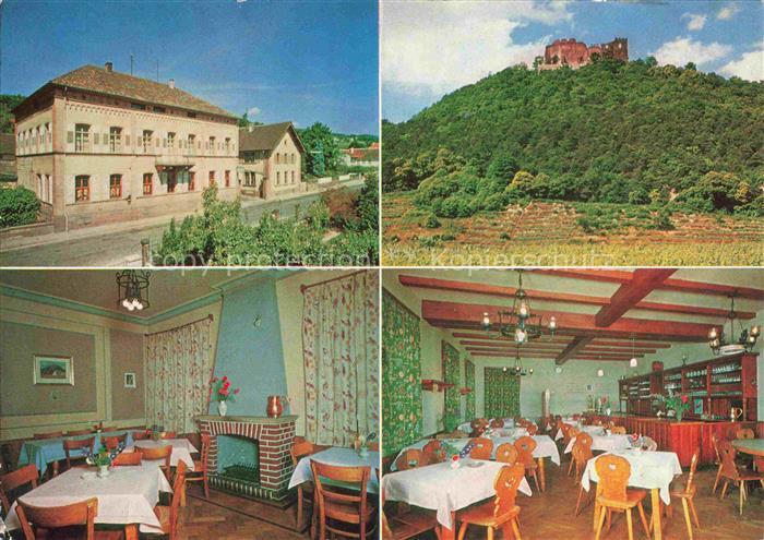 Hambach  Neustadt Weinstrasse Hambacher Schloss Schlossgaststaette Winzergenosse