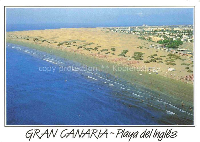 Playa del Ingles Gran Canaria ES Fliegeraufnahme
