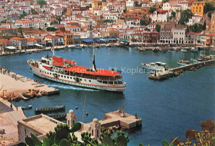 Hydra Ydra Hidra Idra Greece Hafenpartie