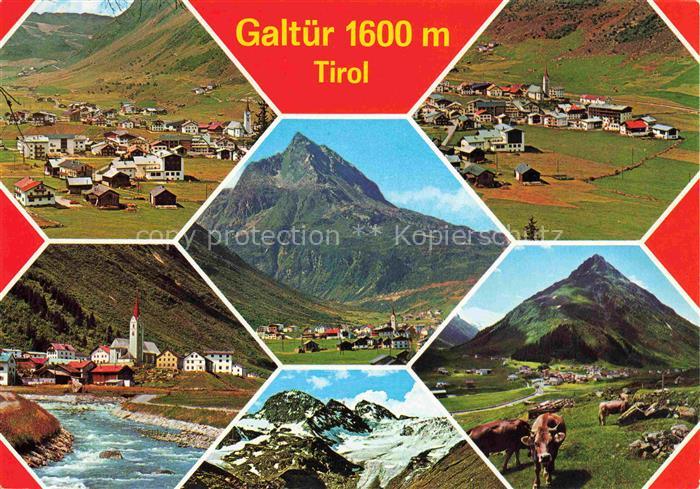 Galtuer Tirol AT Panorama Teilansichten