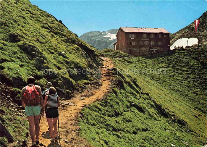 Wormserhuette 2350m Kuehtal Montafon AT im Alpenpark Montafon