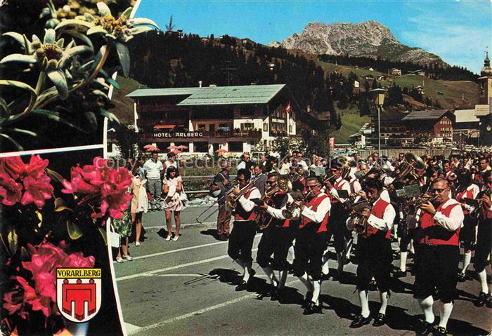 Lech Vorarlberg AT Trachten Musikkapelle oesterreich