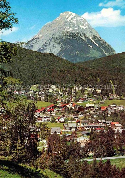 Seefeld Tirol mit Hohe Munde