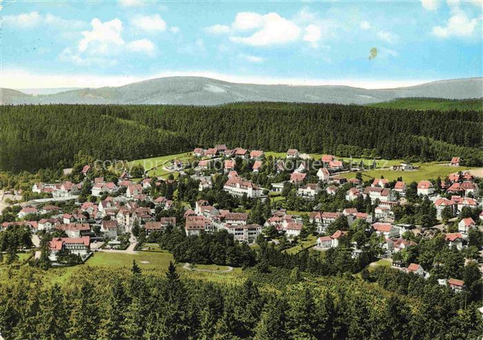 Hahnenklee-Bockswiese Harz Blick vom Bocksberg