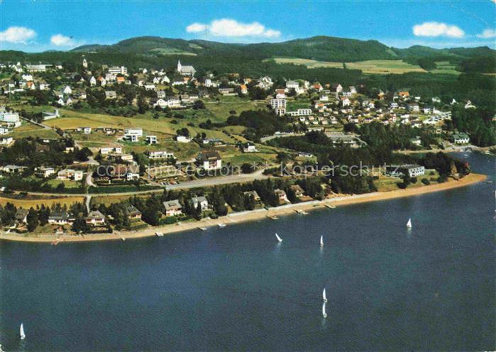 Langscheid Sorpesee Fliegeraufnahme