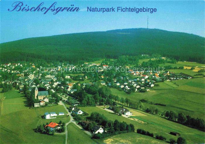 Bischofsgruen Fliegeraufnahme