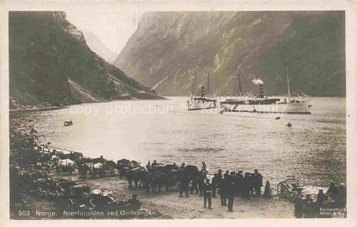 Gudvangen Norge Noerfojorden