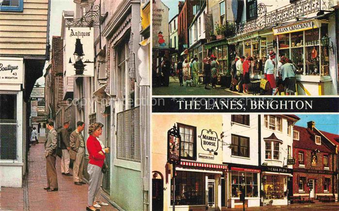 BRIGHTON  East Sussex UK The Lanes