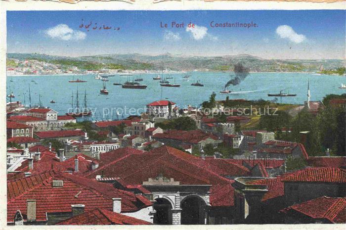 Constantinople Constantinopel ISTANBUL TK Le Port