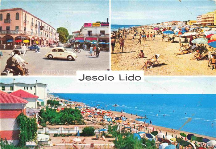 Jesolo Lido Iesolo Veneto IT Stadtplatz Strandpartien