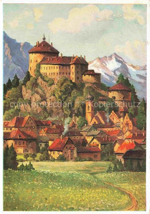 KUFSTEIN Tirol AT Festung Gemaelde