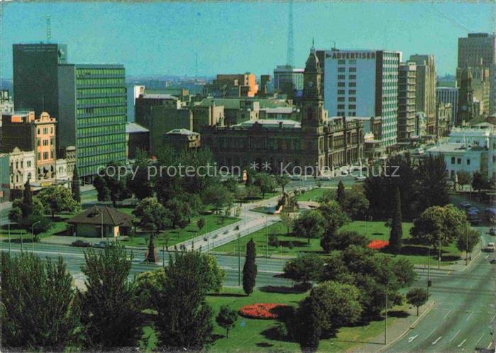 Adelaide Australia Victoria Square from Police Building