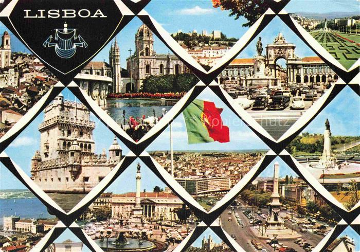 LISBOA Lisbon Lissabon Lisbonne PT Teilansichten