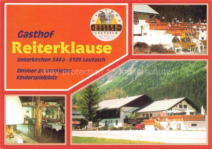Leutasch Tirol AT Gasthof Reiterklause Gastraeume Terrasse