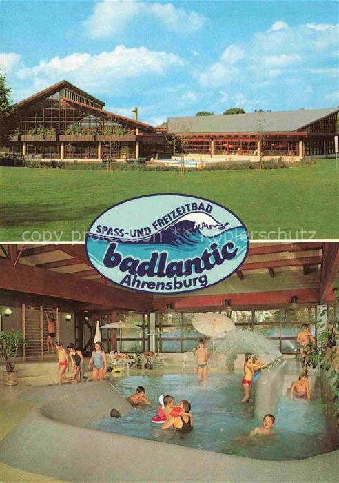 Ahrensburg Spass und Freizeitbad Innenbecken Wasserfontaenen