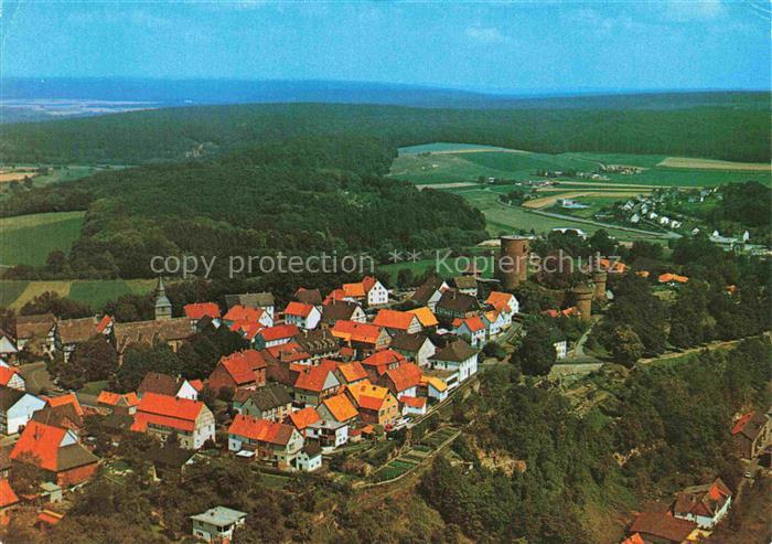 Trendelburg Diemel Deisel Hessen Fliegeraufnahme