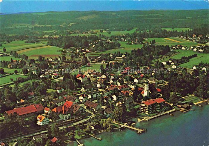 Seeshaupt Starnberger See Fliegeraufnahme
