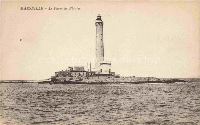 Leuchtturm Lighthouse Faro Phare-- Marseille Le Phare de Planier
