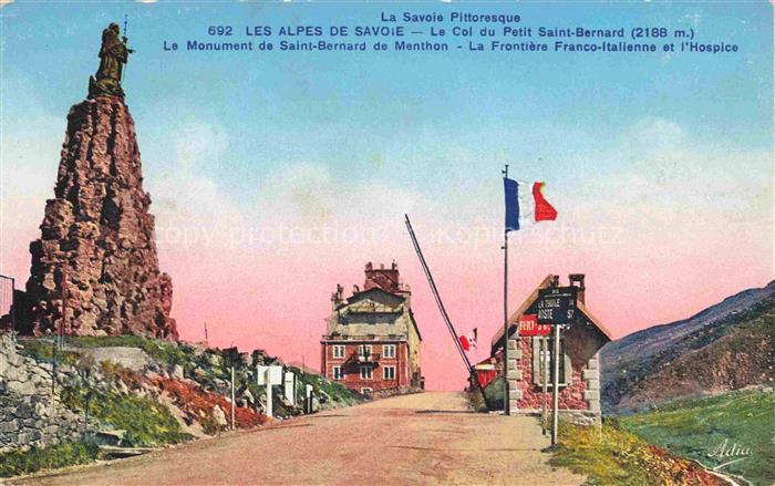 Grenze Douane Zoll Frontiere Border-- Les Alpes de Savoie