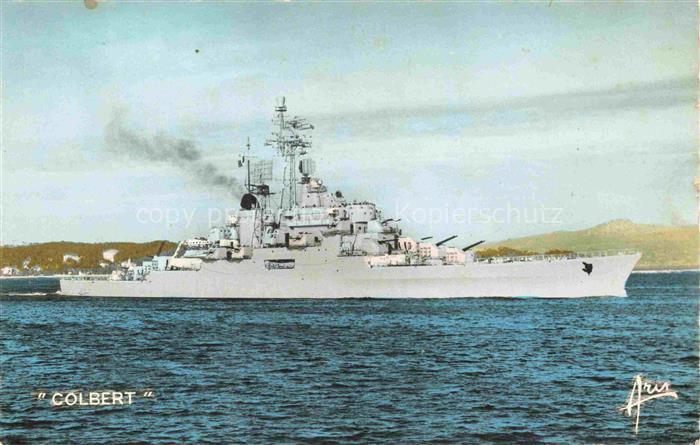 Marine  Warships Colbert Cote d Azur