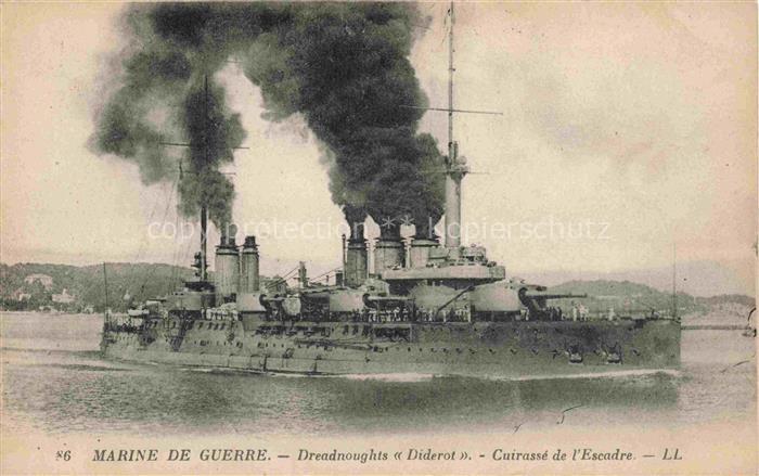 Marine  Warships Guerre Diderot