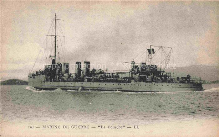Marine  Warships Guerre La Fourche