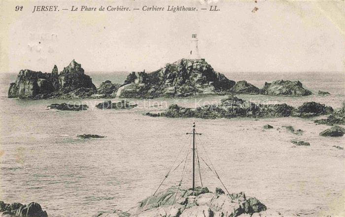 Leuchtturm Lighthouse Faro Phare-- Jersey Le Phare de Corbiere