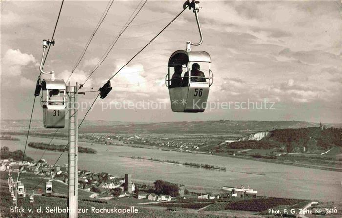 Seilbahn Cable-Car Telepherique Rochuskapelle Ruedesheim am Rhein