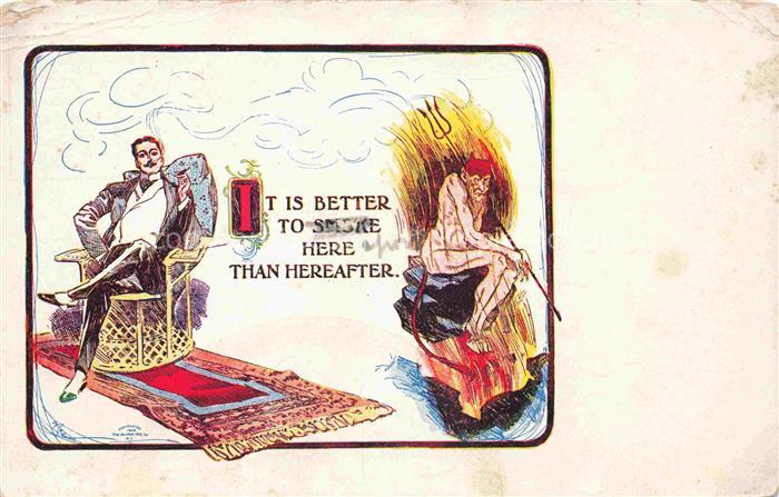 Teufel Devil Diablo Diable Mann Than Hereafter