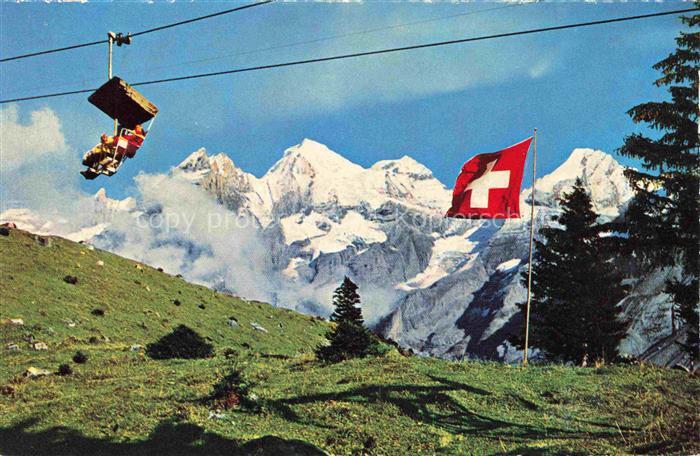 Sessellift Chairlift Telesiege Kandersteg Bluemlisalp