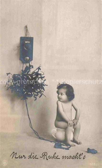 Foto NPG Nr. 128/1 Kind Telefon