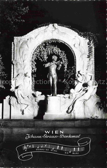 STRAUss Johann Komponist Denkmal Wien