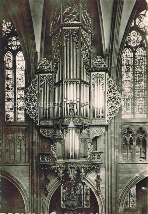 Orgel Kirchenorgel Organ Orgue C. Strasbourg La Cathedrale