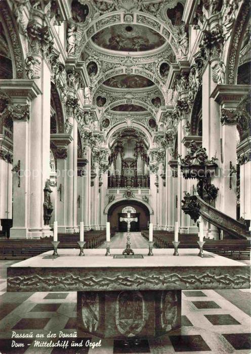 Orgel Kirchenorgel Organ Orgue Passau an der Donau Dom Mittelschiff