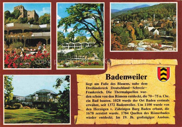 Chronik-AK Badenweiler