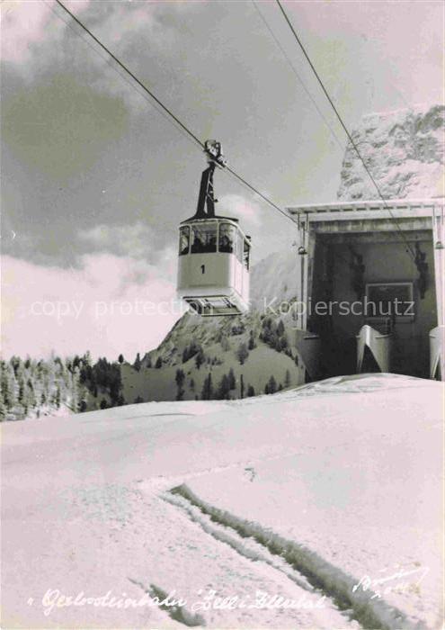 Seilbahn Cable-Car Telepherique Zell in Zillertal