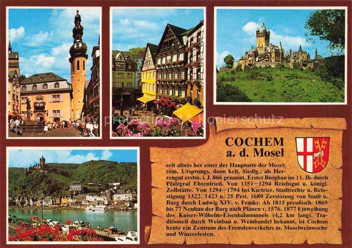 Chronik-AK Cochem an der Mosel