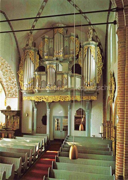 Orgel Kirchenorgel Organ Orgue St Nicolai Moelln