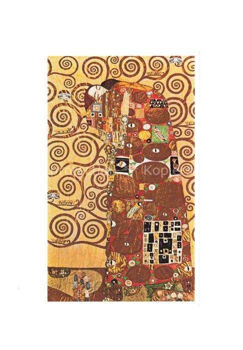 Klimt Gustav Kuenstlerkarte Carton pour la frise Stoclet
