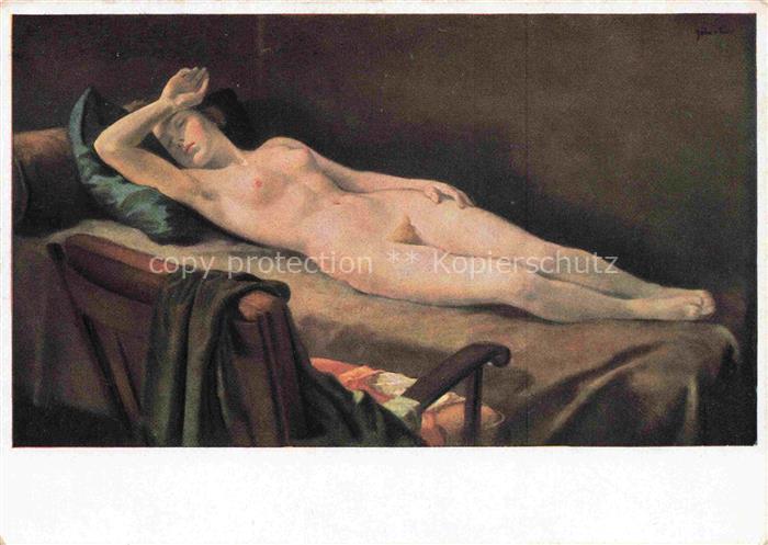 Zoberbier Ernst Kuenstlerkarte HDK Traeumende