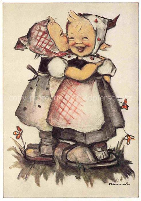 Hummel Kuenstler-AK-Nr. 5834 Kinder