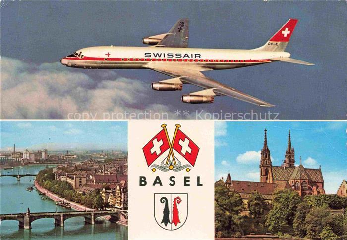 Flugzeuge Zivil Swissair Basel