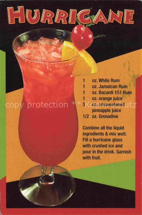 Rezept Recette-- Hurricane New Orleans