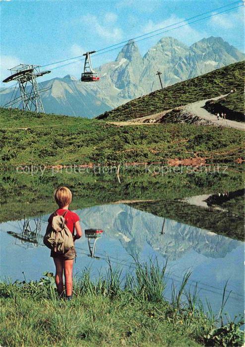 Seilbahn Cable-Car Telepherique Oberdorf Hochallgaeu Schlappoldsee Fellhornbahn