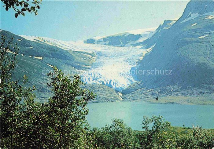 Gletscher Glacier Glaciar Ghiacciaio-- Norge Svartisen Nordland