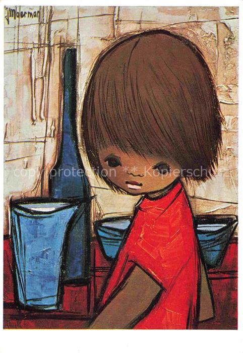 Moerman Jaklien Kuenstlerkarte Kind