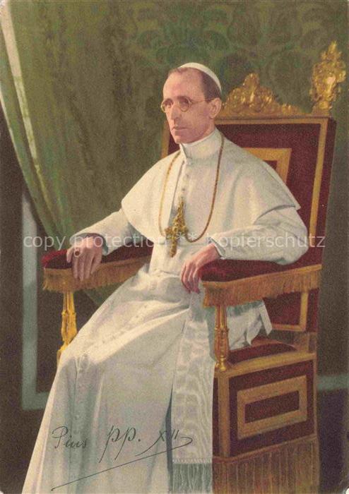 Papst Pope Pape-- Santo Padre Pius P.P.XII